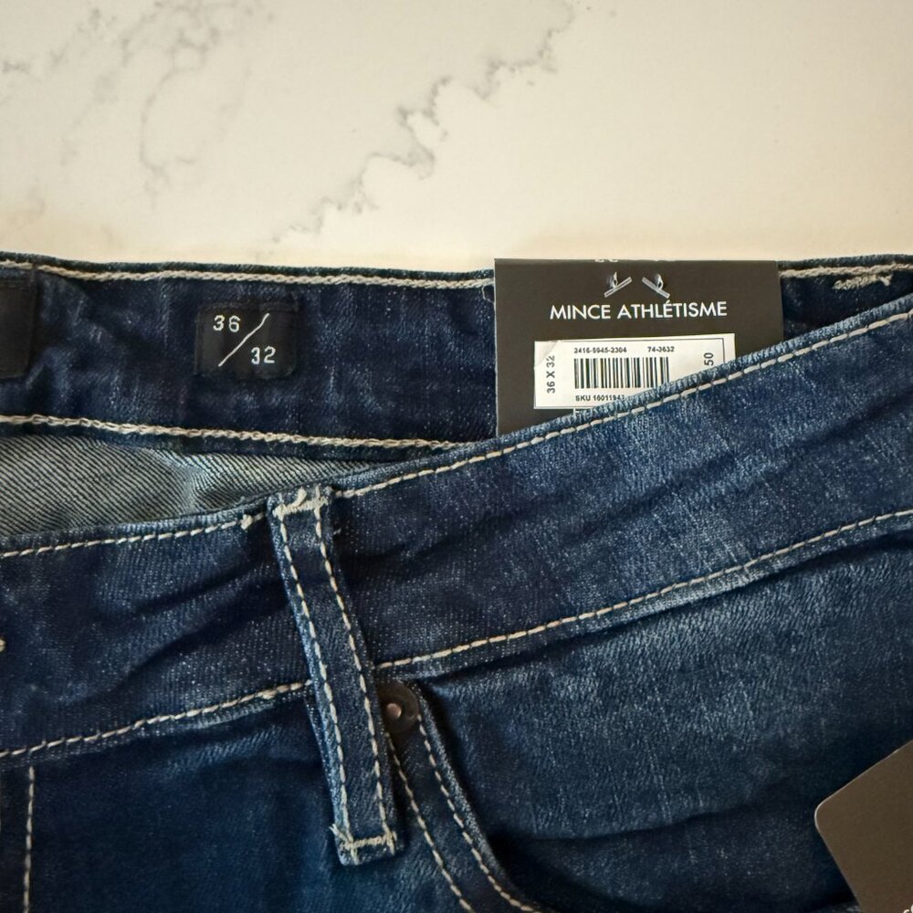 NWT Men's Lucky Brand Athletic Slim Jeans (36 x32) - Picture 3 of 7